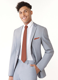 front Matte Satin Wide Tie