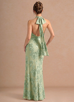 Abito Maxi Verde Chiaro Dillon image2