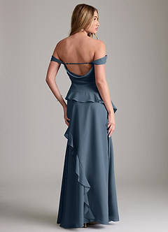 Azazie Sloane Bridesmaid Dresses Neptune A-Line Sweetheart Neckline Chiffon Dress image7
