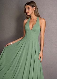 Maxi jurk Isabeau Matcha image5