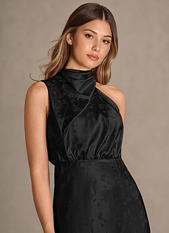 Lumi Black Floral Maxi Dress image5