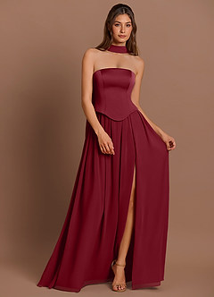 Cadence Merlot Maxi Dress image3