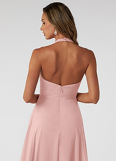 Azazie Tessie Suknie dla druhen Linia A Pofałdowany Szyfon Długość kostki Sukienka image4