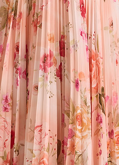 Celestine Abstract Bouquet Floral Midi Dress image7
