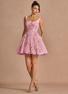 Brynn Mini Klänning Rosa image4