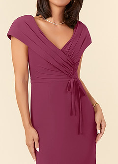 Azazie Bailora Abiti per la Madre della Sposa Abito Sirena in Chiffon Increspato Gelso image8