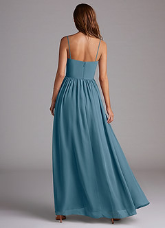 Azazie Calianna Bridesmaid Dresses Bermuda A-Line Off the Shoulder Chiffon Convertible Dress image5