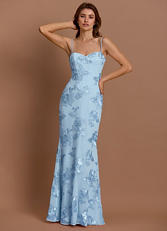 Anika Sky Blue Maxi Dress image4