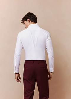 front Jermyn White Non-Iron Dress Shirt