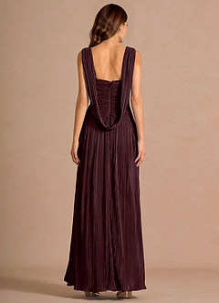 suknia Bordowo Czerwony Maxi Quellia image2