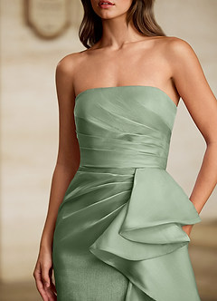 Liorah Sage Strapless Prom Dress image8