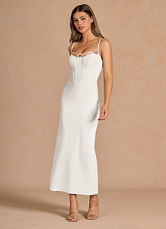Liliah White Maxi Dress image4