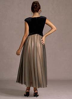 Maxi jurk Mirelda Zwart image2