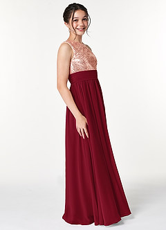 Azazie Sidney A-Line Chiffon Floor-Length Dress image5