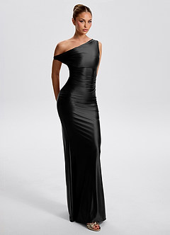 Amaryllis Black Maxi Dress image3