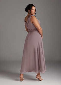 Azazie Devana Mother of the Bride Dresses Dusk A-Line Sequins Chiffon Dress image9