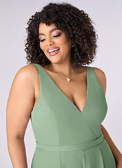 Barbie ♥ Azazie Vendita Finale Tuta in Chiffon Barbie Pink image9