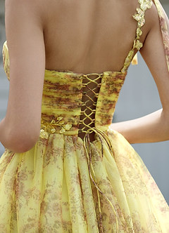 Sunpetal Yellow Mini Dress image7
