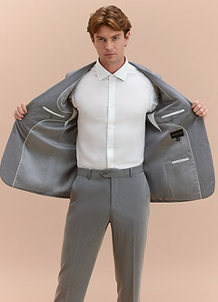 front William Grau Anzugjacke