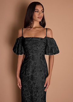 Corie Black Midi Dress image4