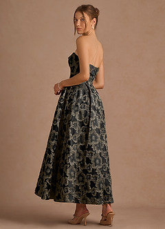 Robe Longue Noir Florentine image4