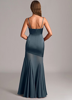 Azazie Uma Bridesmaid Dresses Twilight Mermaid Strapless Chiffon Convertible Dress image5