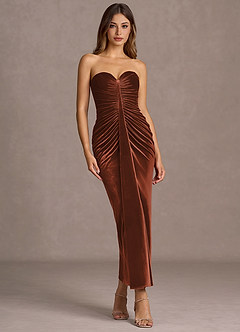 Maxi jurk Mackenzie Terracotta image3