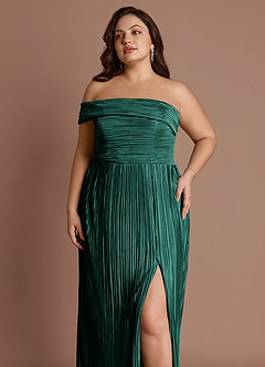 Vestido Verde Esmeralda Largo Isolde image12