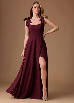 Julissa Dark Merlot Maxi Dress image5