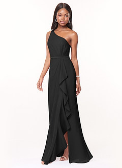 パーティードレス Black Silk Chiffon Patricia One Shoulder Dress J.Crew Black Silk Chiffon One Shoulder Lucienne Dress