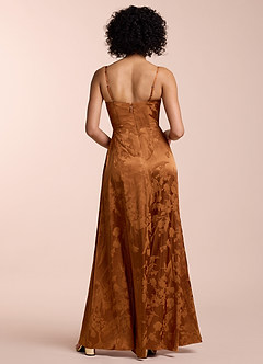 Abigail Caramel Maxi Dress image7