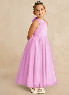 Azazie Bev Flower Girl Klänningar Klänning A-Line i Tyll Konvertibel image8