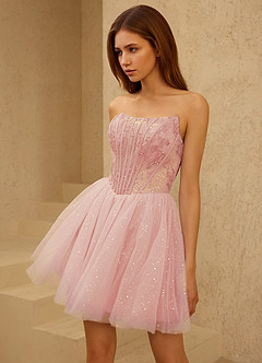 Florisse Roze Mini-jurk image6