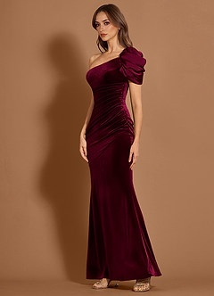 Nerissa Wine Maxi Dress image3