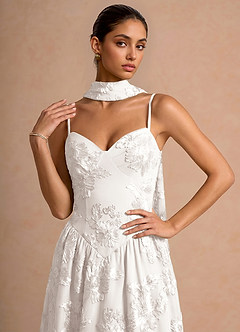 Vestido Nube Blanca Midi Astra image5