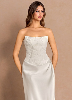 Robe Longue Blanc Xarisse image6