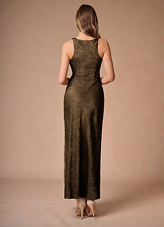 Elena Caffè Marrone Maxi vestito image2