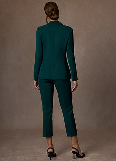 front Kennedy Pine Structured Stretch Dress Pants