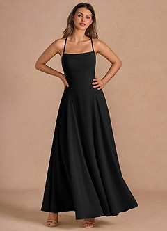 Maika Black Maxi Dress image4