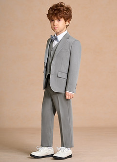 front Oliver Garçons Gris Costume 5 pièces