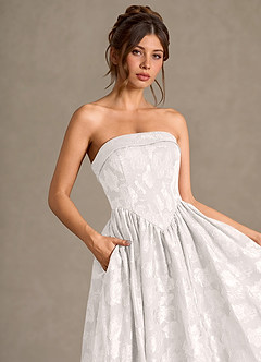 Midi jurk Mila Crème image7