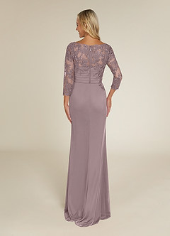 Azazie Alisondra Mother of the Bride Dresses Dusk Sheath Scoop Lace Lace Dress image2