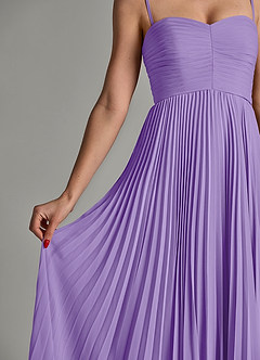 Azazie Chiana Abiti da Damigella Abito A-Line in Chiffon Senza Cinturino Tahiti image7