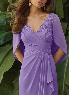 Azazie Santa Clara Abiti per la Madre della Sposa Abito A-Line in Pizzo Tahiti image2