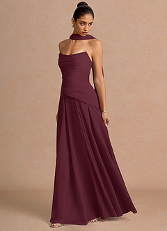Gabriela Wine Maxi Dress image6