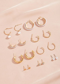 front Modern Earring Set