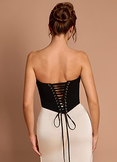 Cynthia Negro Vestido largo image6