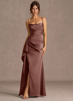 Thora Mokka Kokos Ballkleid image3