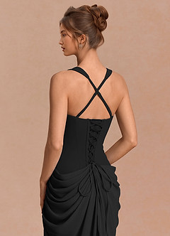 Abito Maxi Nero Nabila image6