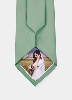 front Anpassad slips med foto Personlig slips